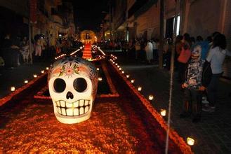 墨西哥诡异的骷髅文化风俗