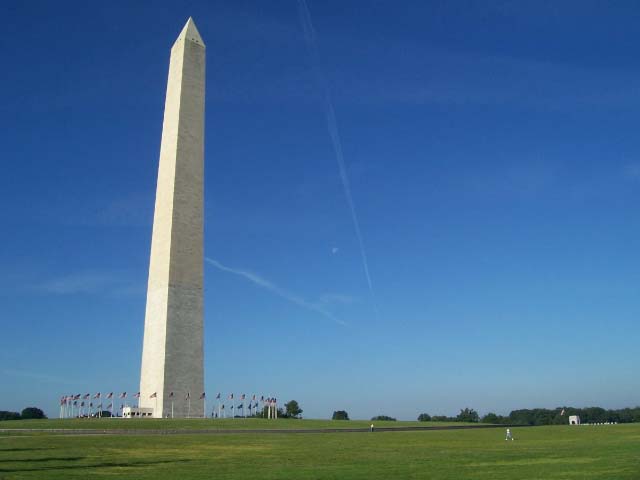 美国华盛顿风光--华盛顿纪念塔