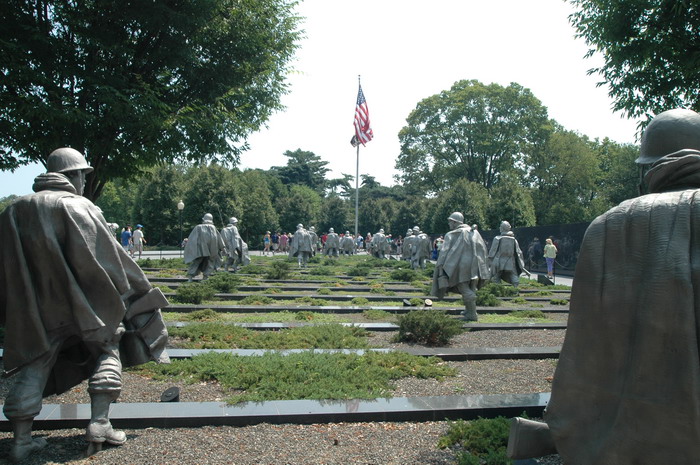 美国华盛顿风光--硫磺岛战役纪念碑