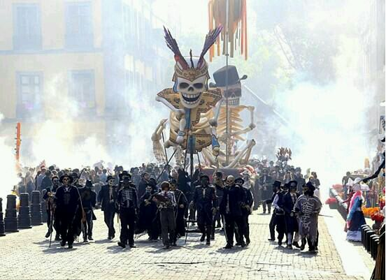 墨西哥恐怖“亡灵节”习俗