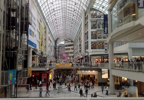 加拿大旅游指南--多伦多伊顿购物中心